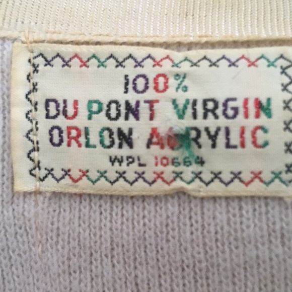 Vintage Cardigan with Plush Collar - Picture 5 of 8